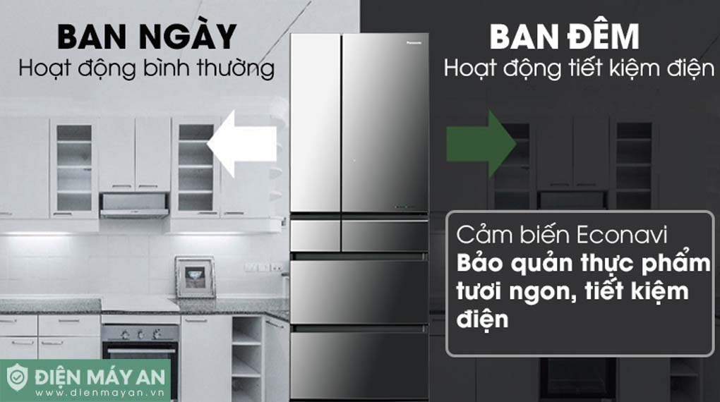 Tủ lạnh Panasonic Inverter 491 lít Multi Door NR-F503GT-X2